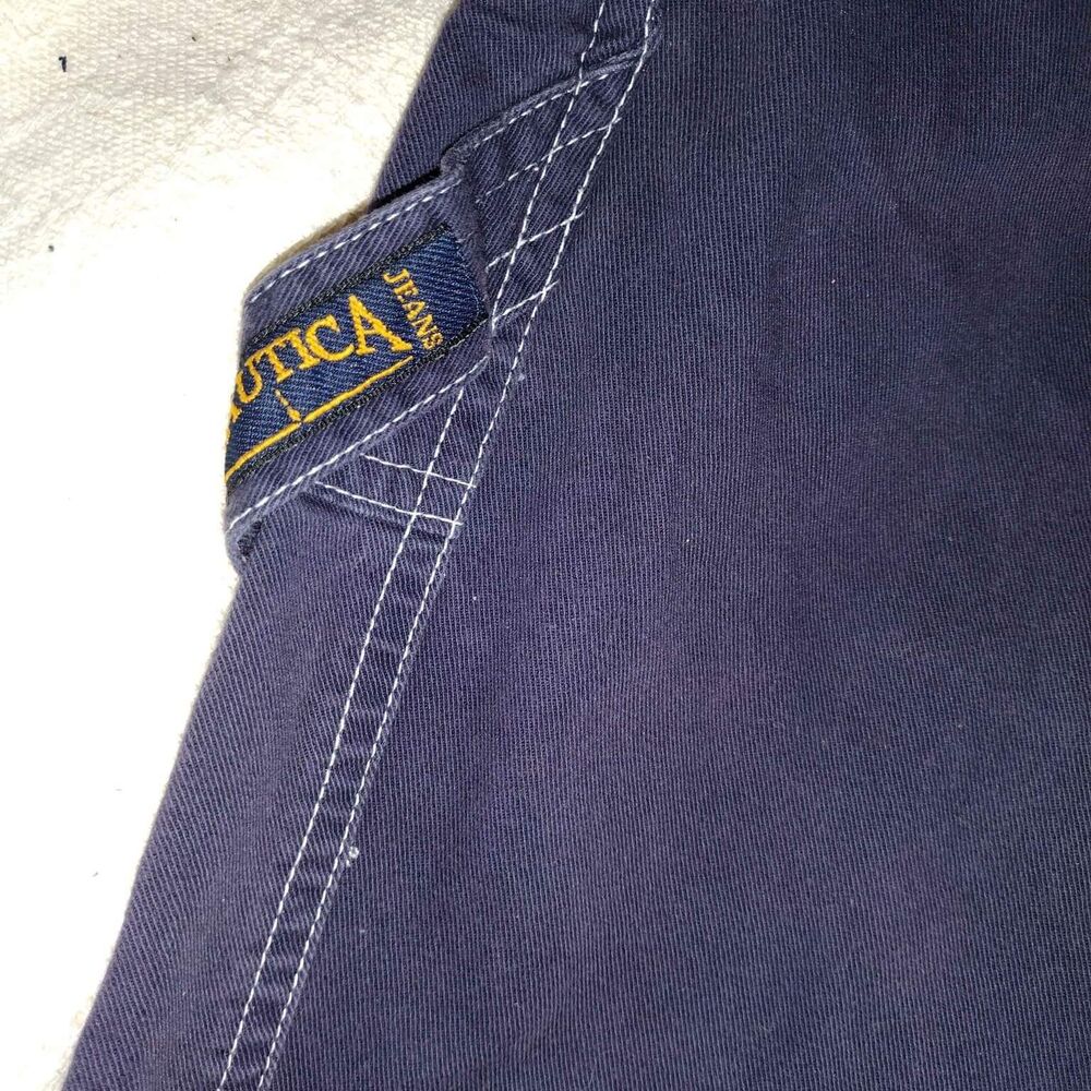 🙂Boys' Blue Nautica Painter's Pants Size 7 - Picture 3 of 5